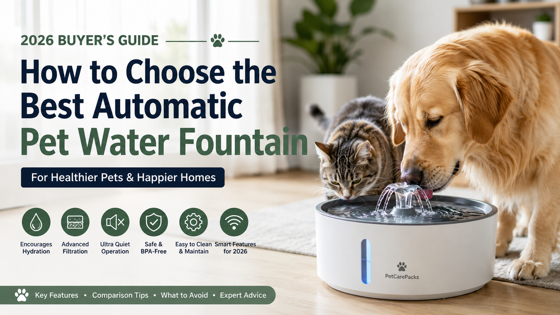 How to Choose the Best Automatic Pet Water Fountain (2026 Buyer’s Guide)