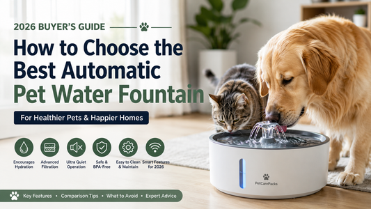 How to Choose the Best Automatic Pet Water Fountain (2026 Buyer’s Guide)