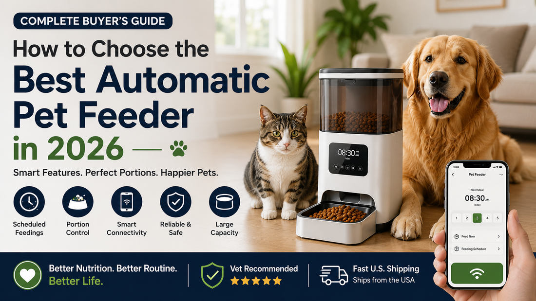 How to Choose the Best Automatic Pet Feeder in 2026 (Complete Buyer's Guide)