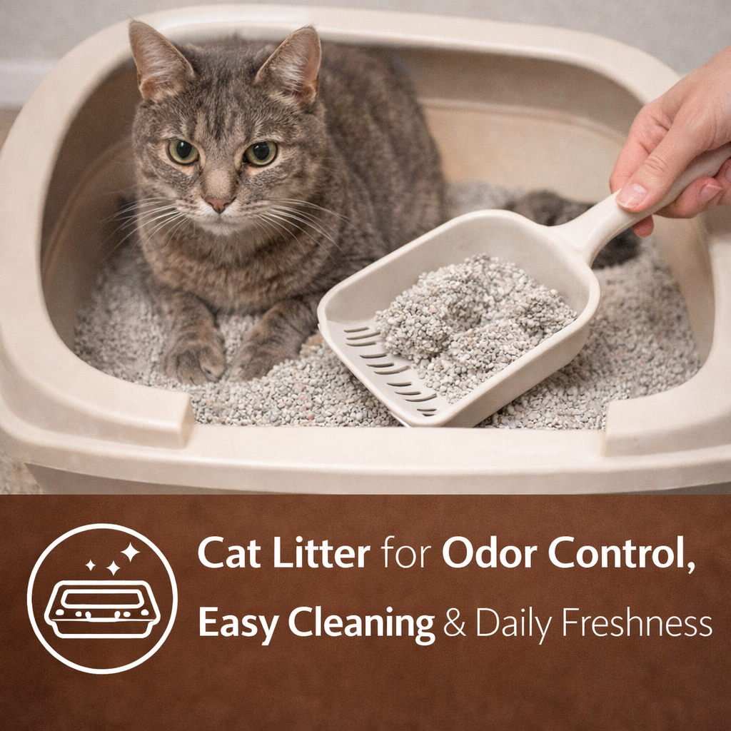 cat litter box clean clumping low dust odor control cat litter fresh home cat hygiene