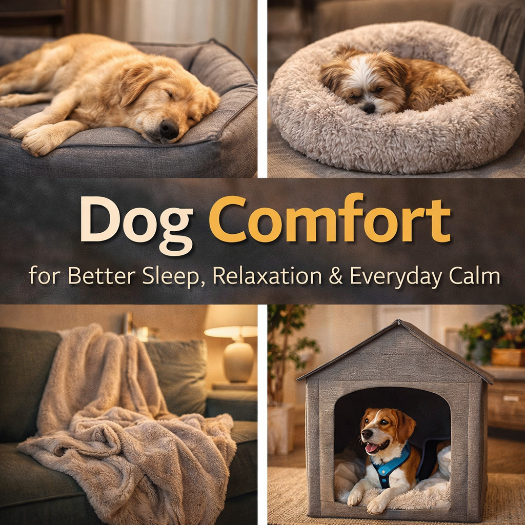 Dog Comfort for Better Sleep, Relaxation, and Everyday Calm Dog Comfort for Better Sleep, Relaxation, and Everyday Calm