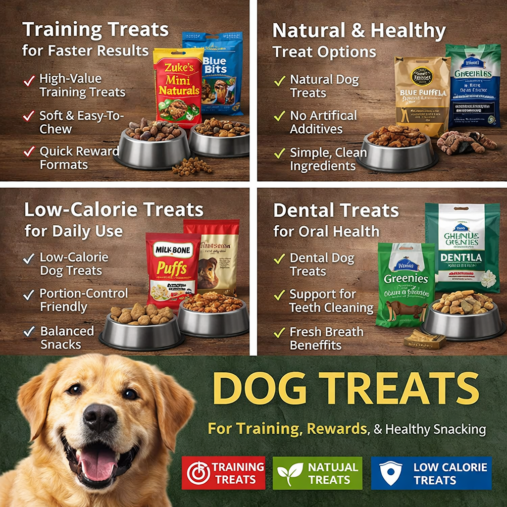 dog treats including training treats natural snacks low calorie and dental treats for dogs