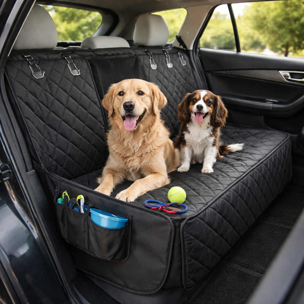 dog car seat cover waterproof pet seat protector back seat cover anti slip pet car cover suv truck sedan