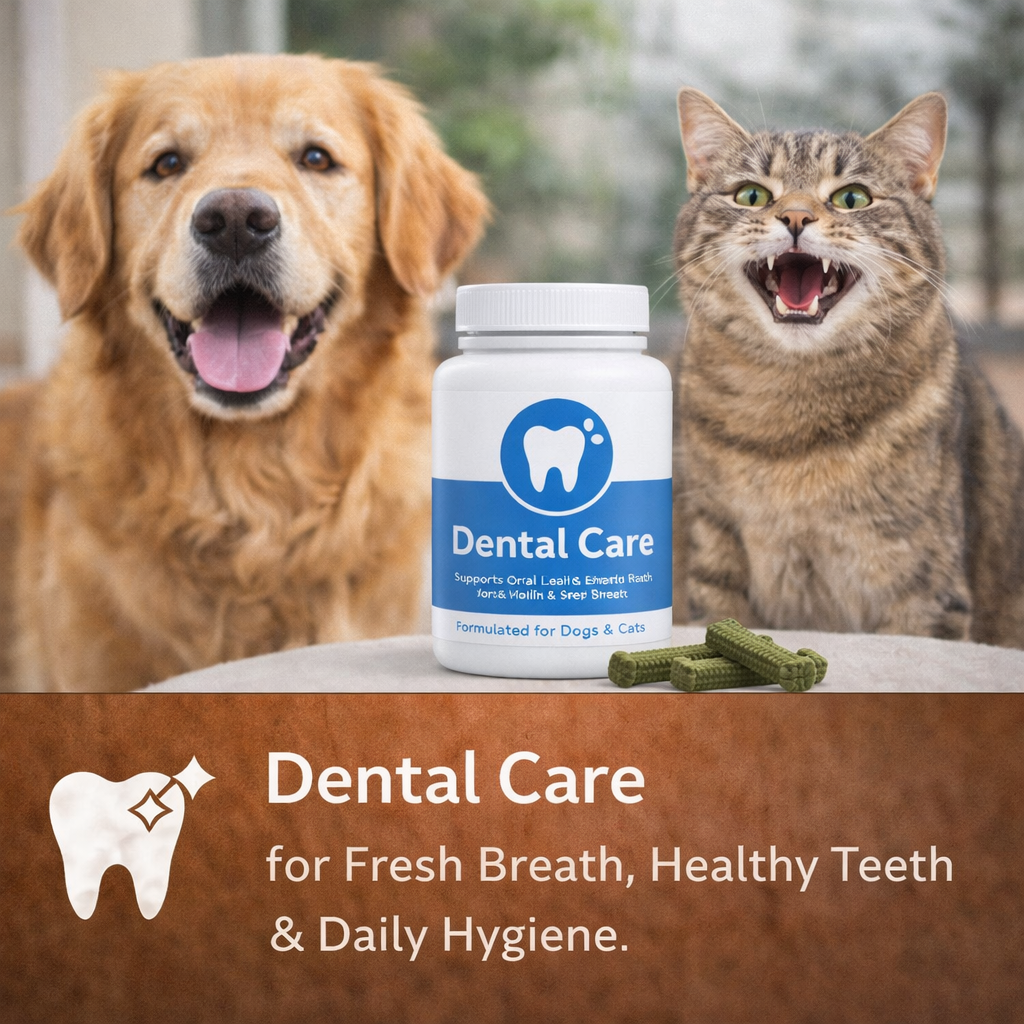 pet dental care dog cat teeth cleaning plaque removal fresh breath gum health pet oral care