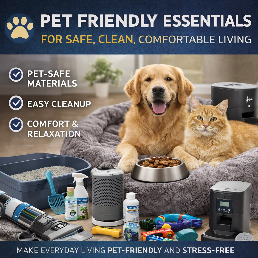 pet friendly essentials for safe clean comfortable living with pets