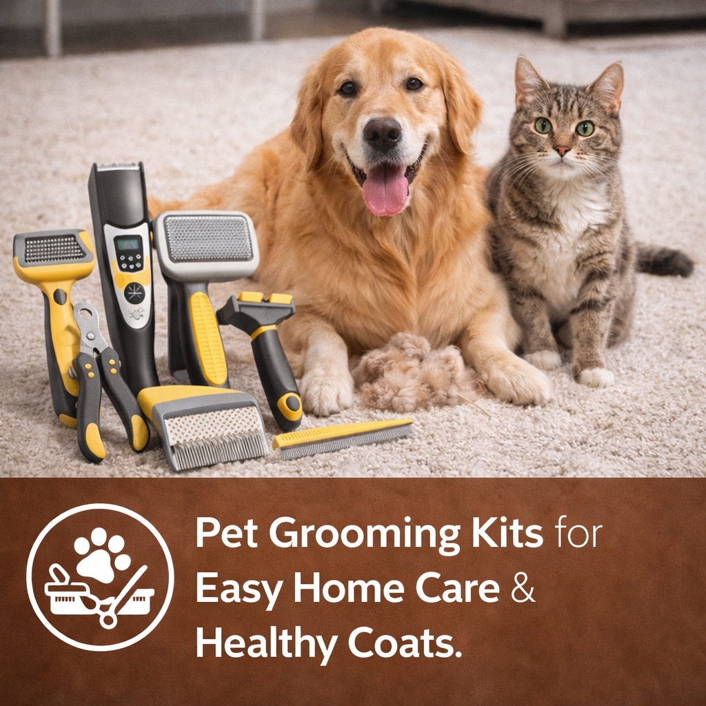 pet grooming kit dog cat grooming tools brush clipper de shedding home grooming set