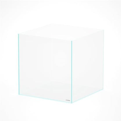 LANDEN Aquarium Cube 52.4 Gallon Ultra Clear Glass Rimless Fish Tank 60C