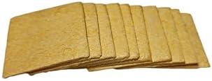 Humidity Hide Replacement Sponge 10 Pack for Bearded Dragon, Corn Snake, Ball Python, Crested Gecko, Lizard, Leopard Gecko, Turtle, Tortoise, Frog