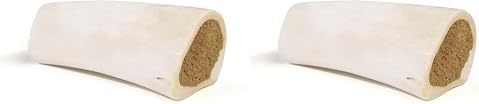 Cadet Stuffed Shin Bone, Highly Digestible, High Protein, Long-Lasting Dog Chew Bone for Aggressive Chewers, Supports Dental Health, Beef Flavor, Large, 1 Count (Pack of 2)