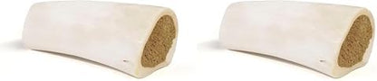 Cadet Stuffed Shin Bone, Highly Digestible, High Protein, Long-Lasting Dog Chew Bone for Aggressive Chewers, Supports Dental Health, Beef Flavor, Large, 1 Count (Pack of 2)