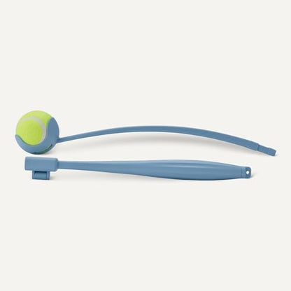 Amazon Basics Dog Ball Launcher with Detachable Handle, Tennis Ball Included, Plastic Pet Fetch Thrower