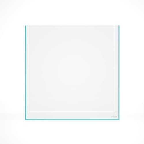 LANDEN Aquarium Cube 31 Gallon Ultra Clear Glass Rimless Fish Tank 50C