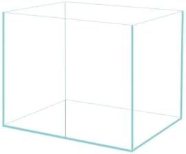 AWXZOM Small Nano Tall Rimless Tank, Glass Fish Tank, Betta Tank (0.7 Gallon, 5.9x4.3x5.1in/15x11x13cm)