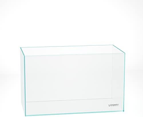 LANDEN Aquarium 60P 16 Gallon Ultra Clear Glass Rimless Fish Tank