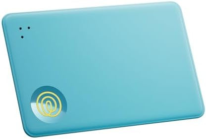 Life360 Tile Slim - Wallet Finder, Bluetooth Tracker and Item Locator for Luggage Tags, Passports and More. Both iOS and Android Compatible. Phone Finder. 1-Pack (Aqua Lemon)