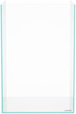 LANDEN Aquarium Tall 10 Gallon Ultra Clear Glass Rimless Fish Tank 30T