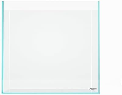 Landen Aquarium Cube 15.6 Gallon Ultra Clear Glass Rimless Fish Tank 40C