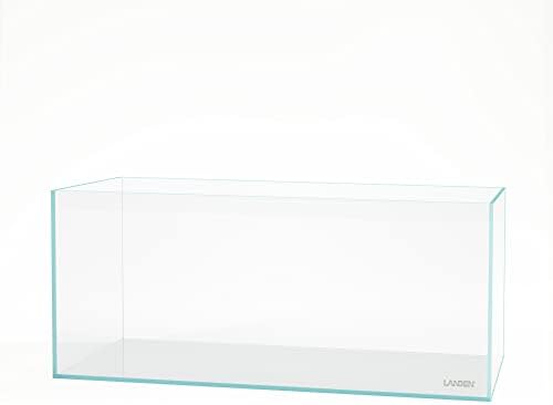 LANDEN Aquarium 120P 72 Gallon Ultra Clear Glass Rimless Fish Tank