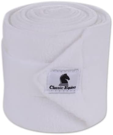 Classic Equine Polo Wraps White