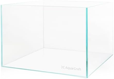 24 Gallon Rimless Aquarium, Ultra Clear Low Iron Fish Tank