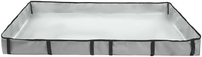 Guinea Pig Cage Liner Tarp Bottom Waterproof and Washable Base Also for Rabbits, Bunny, Chinchesillas, Hedgehog, Ferrets and Other Small Animals(12x48 inches)