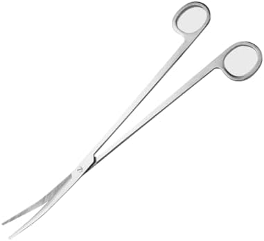 Curved Aquarium Scissors Water Fish Tank Plant Scissors Small Aquascaping Scissors Aquatic Plant Scissors Long Terrarium Scissors