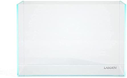 LANDEN Aquarium 60P Wide 23 Gallon Ultra Clear Glass Rimless Fish Tank