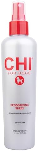 CHI for Dogs Deodorizing Spray, Unscented, 8 Fl Oz