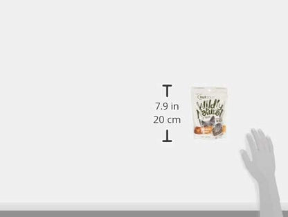 Wildly Natural Crunchy Cat Treats, Protein Cat Treat, Chicken Flavor, 2.5oz