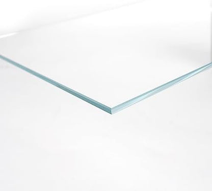 LANDEN Glass Aquarium Lid with Clips for 30x30cm 6.6 Gallon Rimless Tank