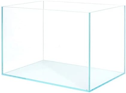 AWXZOM Small Nano Tall Rimless Tank, Glass Fish Tank, Betta Fish Tank, Aquarium (2.85 Gal, 11.8x6.7x7.8 inch)