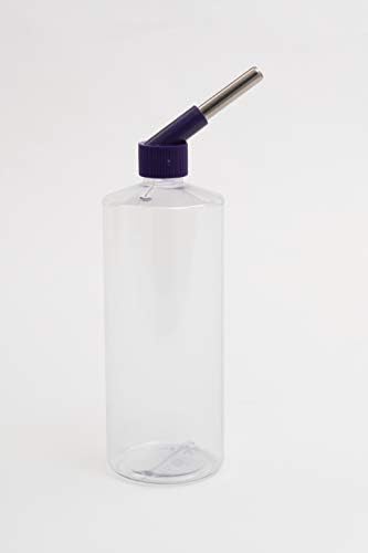 Lixit Standard Cage Water Bottles for Rabbits, Ferrets, Guinea Pigs, Hamsters, Rats, Mice and Other Small Animal's (32 Ounce, Clear)