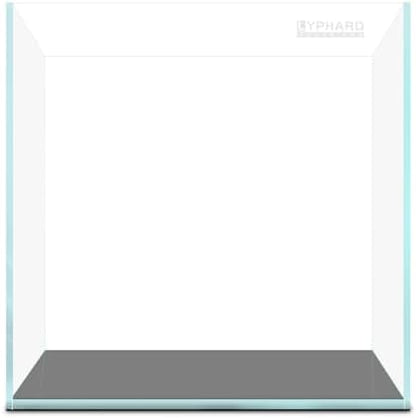 LYPHARD AQUARIUMS 39 Gallon Tall Rimless Aquarium, Ultra Clear Low Iron Large Fish Tank, L19.7×W19.7×H23.6 Glass Thickness 10mm with EVA Foam Leveling Mat