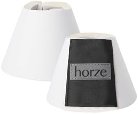 HORZE Pro Overreach Bell Boots for Horses, Neoprene Pair Horse Bell Boots