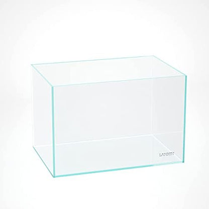 LANDEN Aquarium 60P Wide 23 Gallon Ultra Clear Glass Rimless Fish Tank