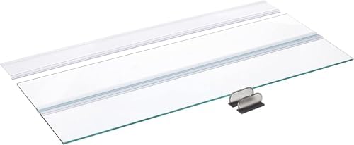 H2Pro 16″ Glass Canopy 5.5 Gallon Aquarium Fish Tank (15.28 x 7.56 x 0.16in)