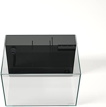 LANDEN EzFlux 60 Rimless 26 Gallon Rear Filtration Tank, Pump Included