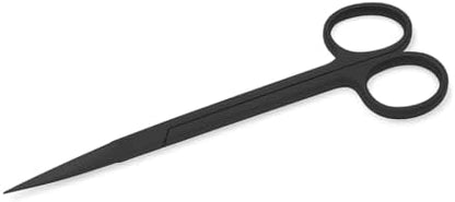 Mandala Crafts Black 10 Inches Straight Aquarium Scissors for Fish Tanks