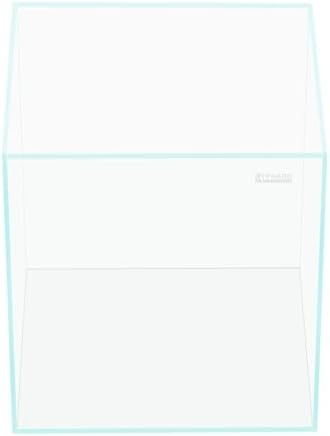 LYPHARD AQUARIUMS 39 Gallon Tall Rimless Aquarium, Ultra Clear Low Iron Large Fish Tank, L19.7×W19.7×H23.6 Glass Thickness 10mm with EVA Foam Leveling Mat