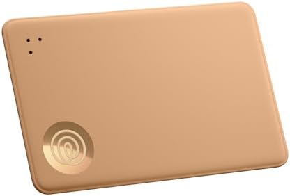 Life360 Tile Slim - Wallet Finder, Bluetooth Tracker and Item Locator for Luggage Tags, Passports and More. Both iOS and Android Compatible. Phone Finder. 1-Pack (Dune)