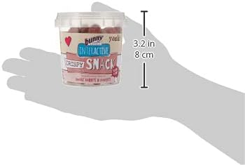 Bunny Nature - Crispy Snack - Beetroot Crunchy Treat – Natural, Nutrient-Rich Snack with Sunflower Oil for Rabbits & Small Animals