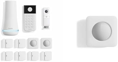 SimpliSafe 11 Piece Wireless Home Security System Gen 3 with Wireless Indoor HD & Motion Sensor - Compatible with Gen 3 Home Security System