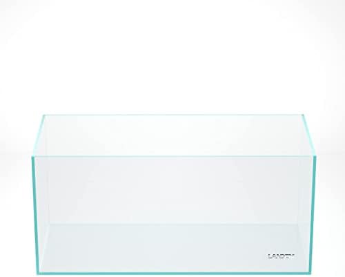 LANDEN Aquarium 100P 50 Gallon Ultra Clear Glass Rimless Fish Tank