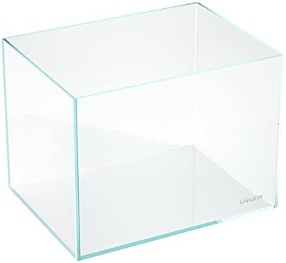 LANDEN Aquarium 60H 30 Gallon Ultra Clear Glass Rimless Fish Tank