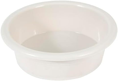 Petmate Crock Bowl for Pets, Assorted, Peacock, Coffee, and Bleached Linen