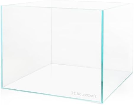 10 Gallon Rimless Aquarium, Ultra Clear Low Iron Fish Tank