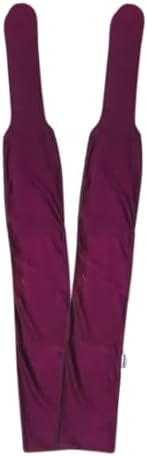 RESISTANCE Spandex Horse Tail Bag Only for Horses - 23"x10" Ties, Nylon Material - to Keep The Horse Tail Clean and Protected - Burgundy (Pack of 2)