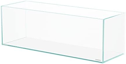 LANDEN Aquarium Long 5.8 Gallon Ultra Clear Glass Rimless Fish Tank 60LG