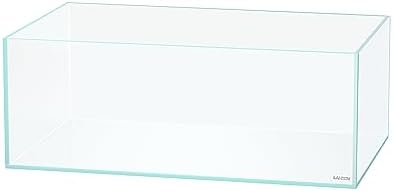 LANDEN Aquarium Shallow 22 Gallon Ultra Clear Glass Rimless Fish Tank 75S