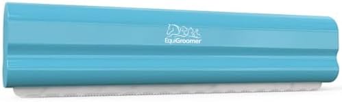 EquiGroomer 8-Inch Deshedding Brush for Dogs & Horses, Turquoise